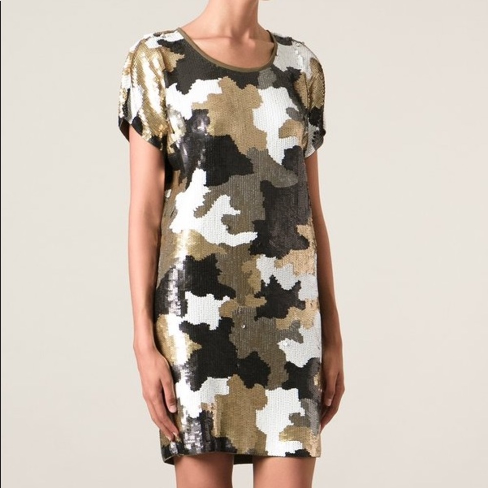 *SOLD* MICHAEL MICHAEL KORS Sequin Camo Dress NWT